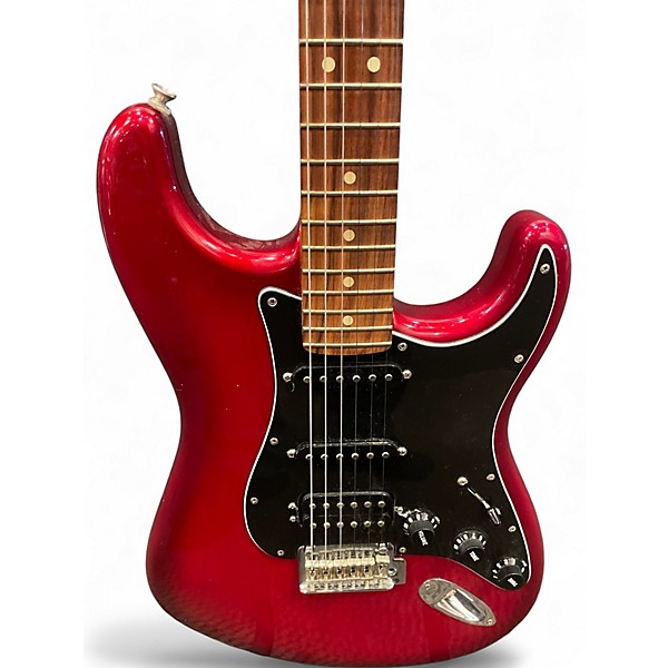 Used 2019 Fender Player Stratocaster HSS Candy Red Burst Solid Body Electric Guitar