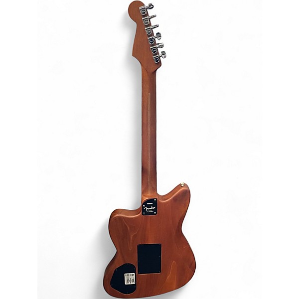 Used Fender American Acoustasonic jazzmaster Natural Acoustic Electric Guitar