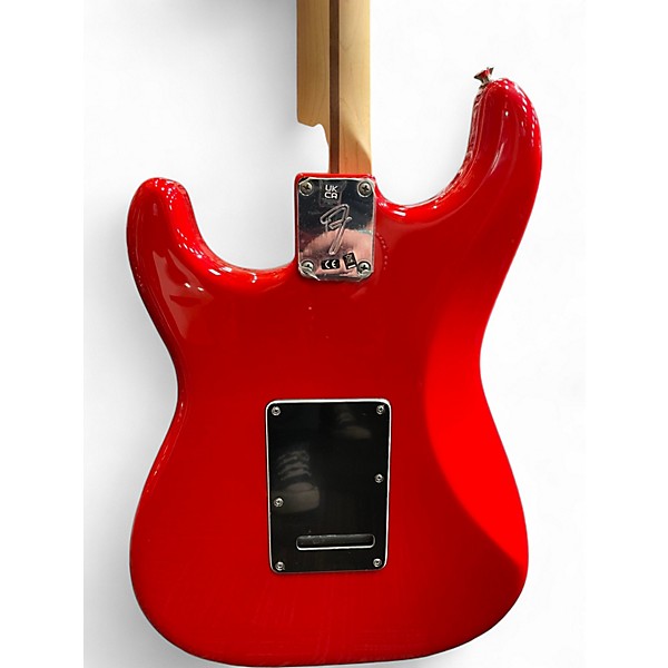 Used Fender Player Stratocaster Ferrari Red Solid Body Electric Guitar