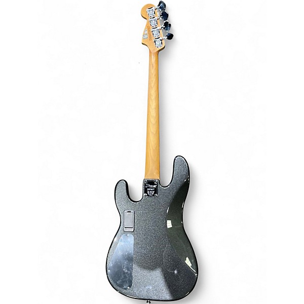 Used Charvel pro mod san dimas pj iv Metallic Silver Electric Bass Guitar