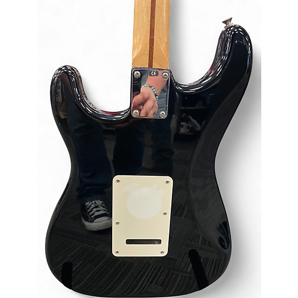 Used Fender Player Stratocaster Black Solid Body Electric Guitar