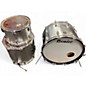 Used 1970s Premier 3 Piece Elite Silver Drum Kit