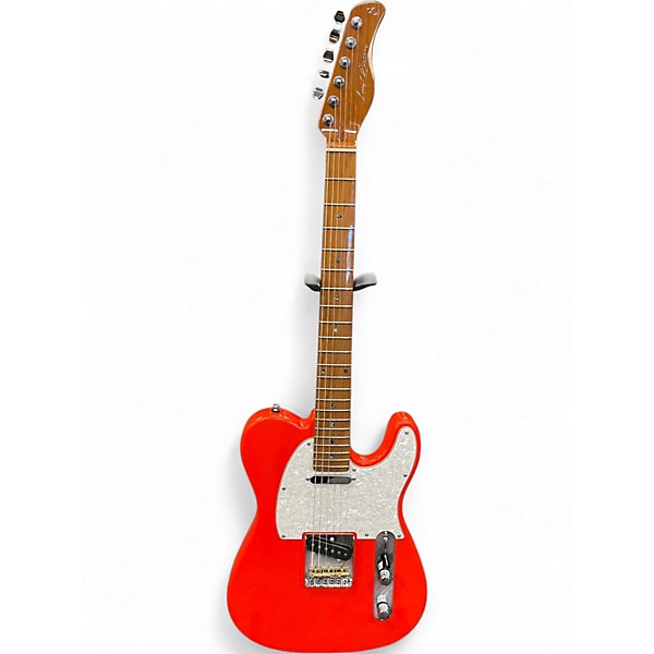Used Sire LARRY CARLTON T7 Fiesta Red Solid Body Electric Guitar