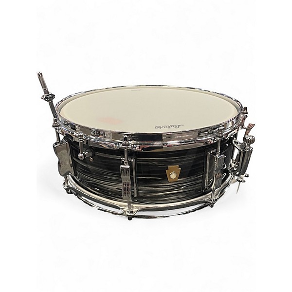 Used Ludwig 14in Jazz Fest Vintage Black Oyster Drum