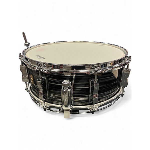 Used Ludwig 14in Jazz Fest Vintage Black Oyster Drum