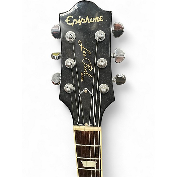 Used Epiphone ELITIST LH 2 Color Sunburst Solid Body Electric Guitar