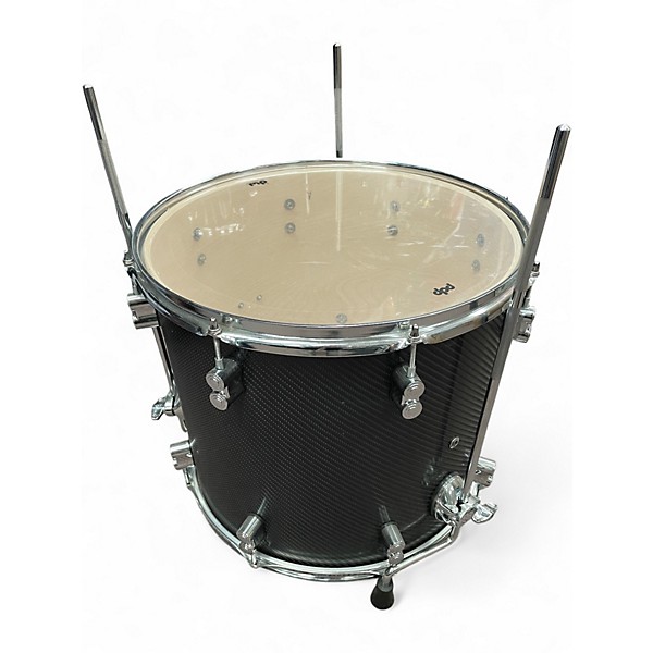 Used PDP by DW 6 Piece Concept Series CARBON FIBER Drum Kit