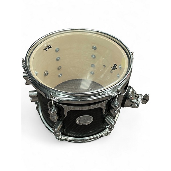 Used PDP by DW 6 Piece Concept Series CARBON FIBER Drum Kit