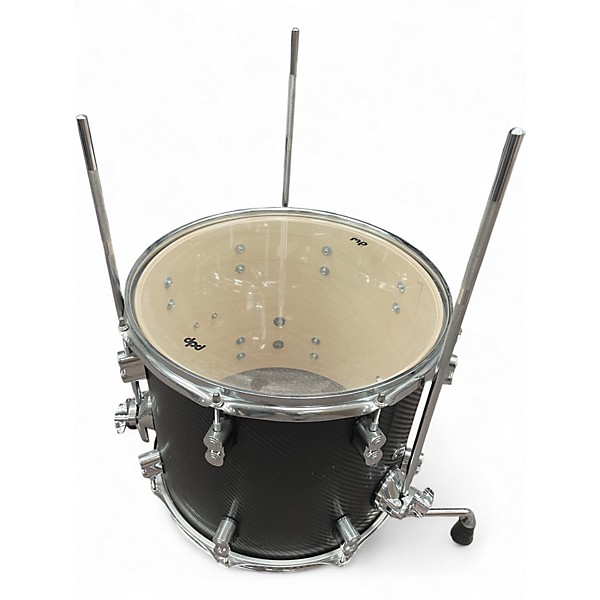 Used PDP by DW 6 Piece Concept Series CARBON FIBER Drum Kit
