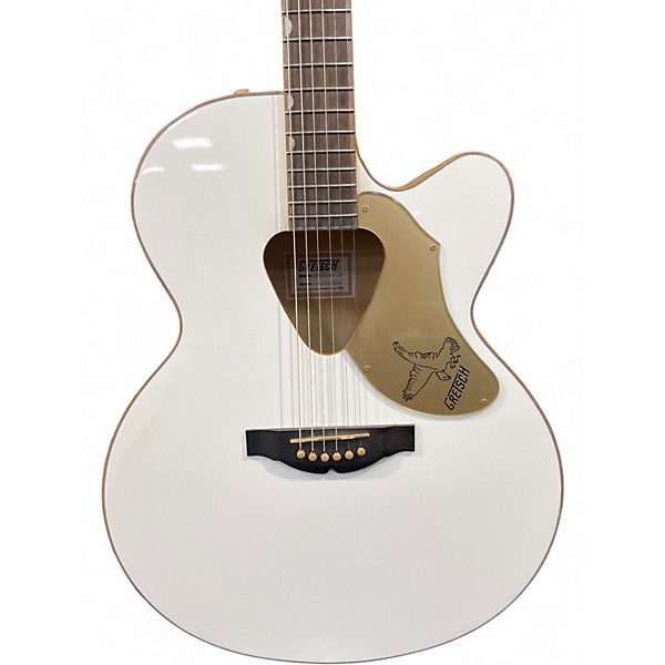 Used Gretsch Guitars G5022CWFE White Acoustic Electric Guitar
