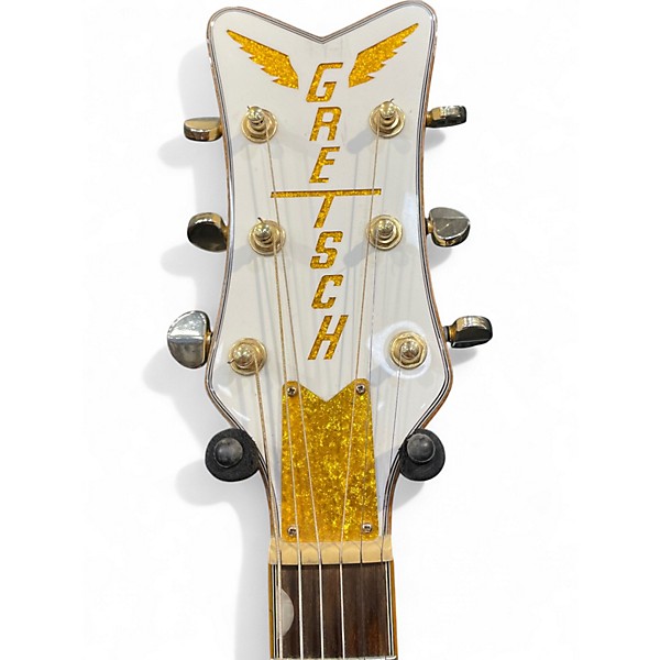 Used Gretsch Guitars G5022CWFE White Acoustic Electric Guitar