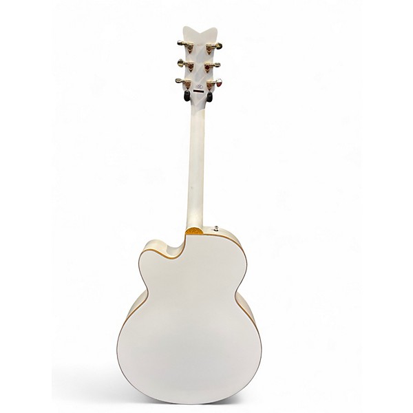 Used Gretsch Guitars G5022CWFE White Acoustic Electric Guitar