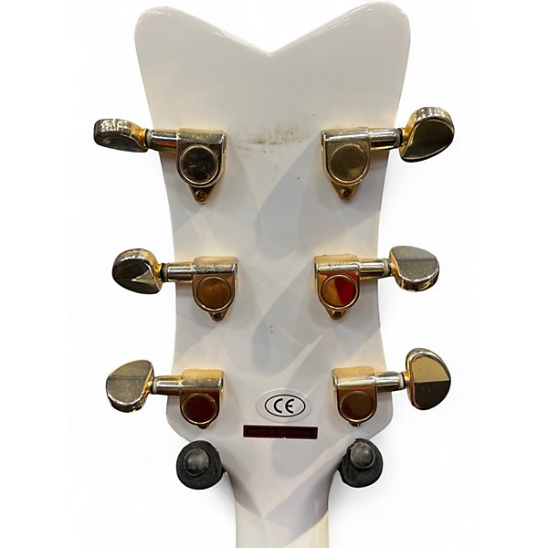 Used Gretsch Guitars G5022CWFE White Acoustic Electric Guitar