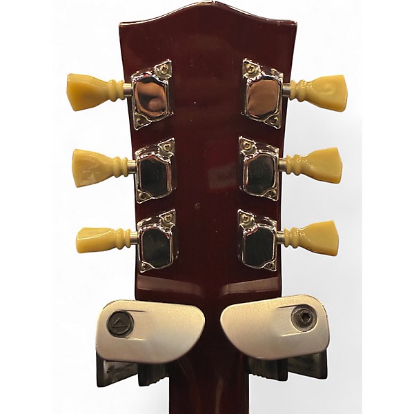 Used Aria EA200 Trans Red Hollow Body Electric Guitar