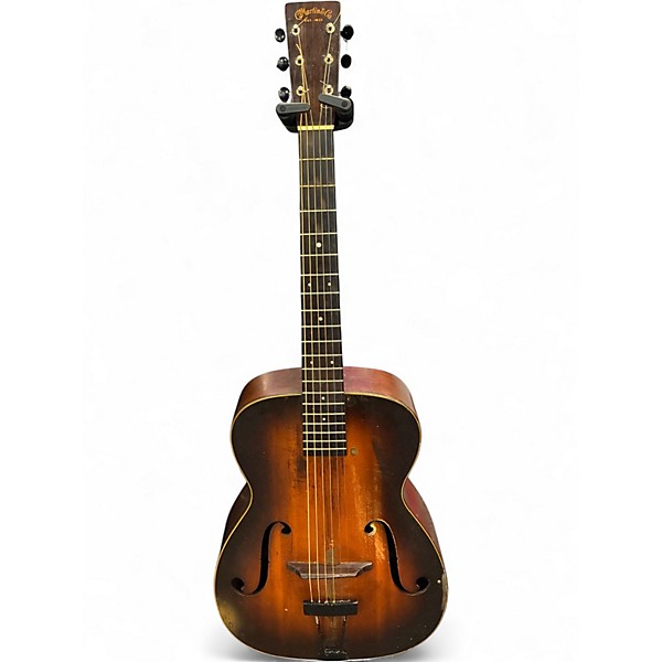 Vintage 1930s Martin R-18 Archtop Sunburst Acoustic Guitar