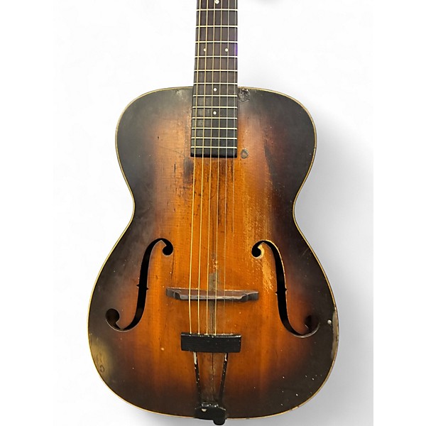 Vintage 1930s Martin R-18 Archtop Sunburst Acoustic Guitar