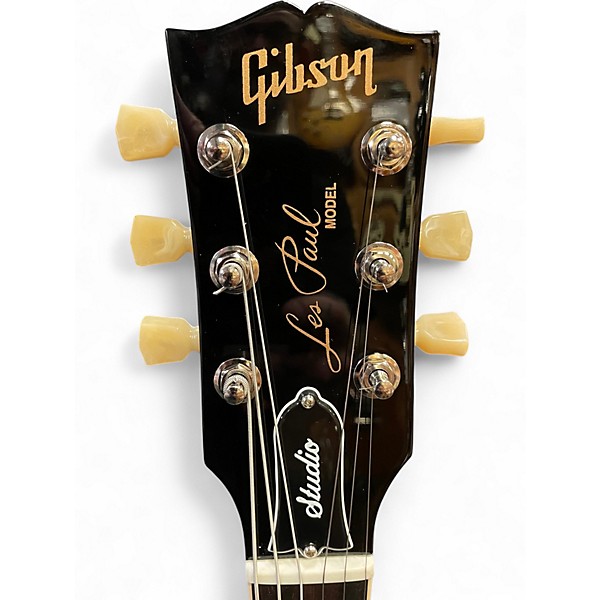 Used 2025 Gibson Les Paul Studio Ebony Solid Body Electric Guitar