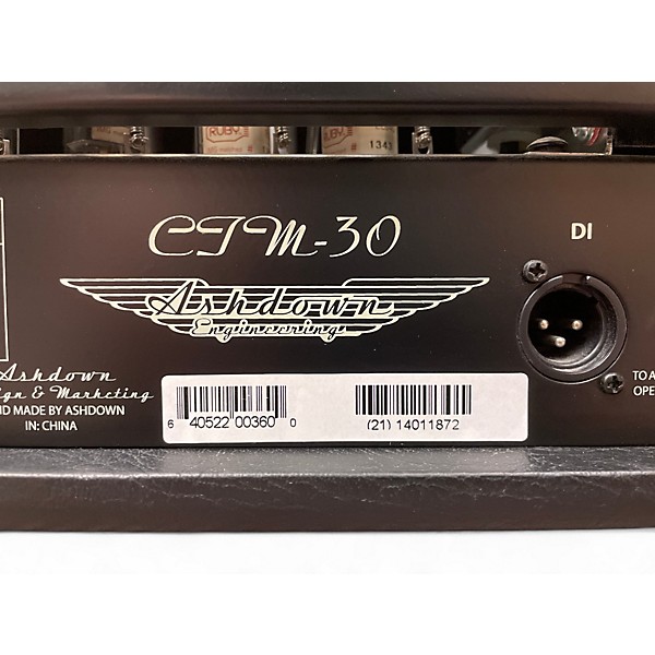 Used Ashdown CTM-30 Tube Bass Amp Head