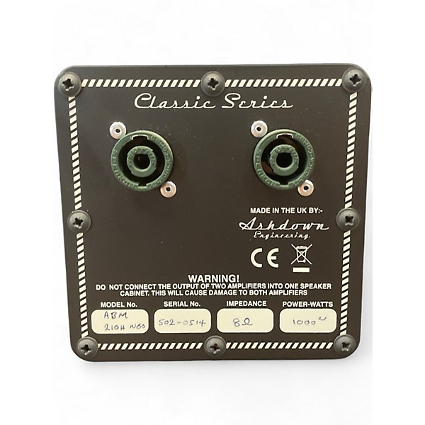 Used Ashdown ABM 210H Neo Bass Cabinet