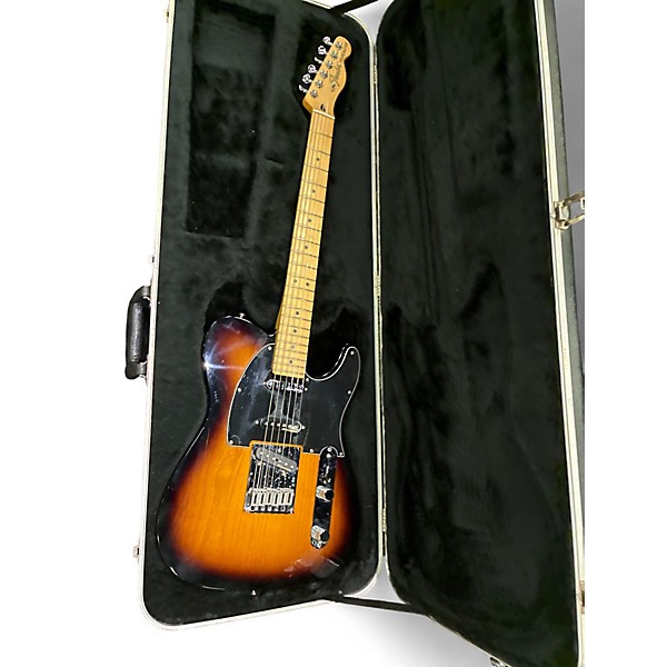 Used Fender Deluxe Nashville Telecaster Sunburst Solid Body Electric Guitar