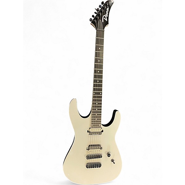 Used Dean MDX White Solid Body Electric Guitar