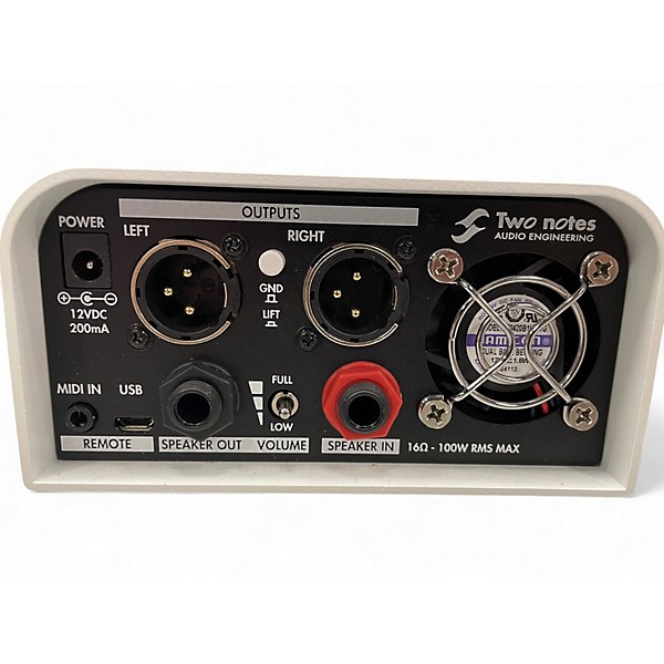 Used Two Notes CAPTOR X 16 OHM Power Attenuator