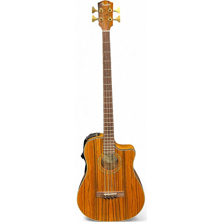【不具合あり】Fender VB-NAT アコースティックベース Used Fender VB Nat Natural Acoustic Bass Guitar Natural | Guitar