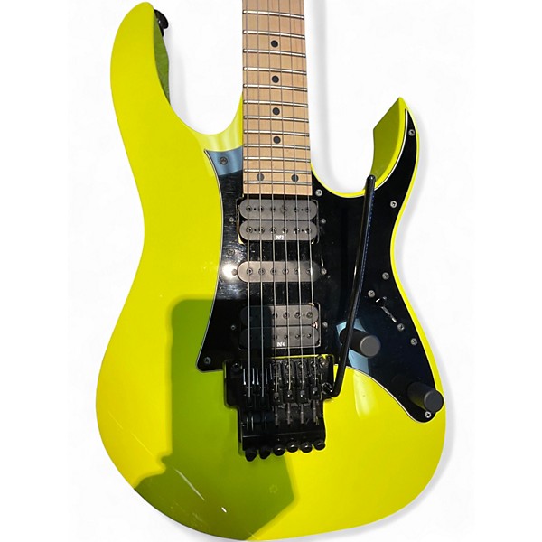 Used Ibanez RG550 Genesis Desert Sun Yellow Solid Body Electric Guitar