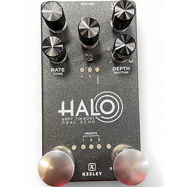 Used Keeley HALO ANDY TIMMONS DUAL ECHO Effect Pedal