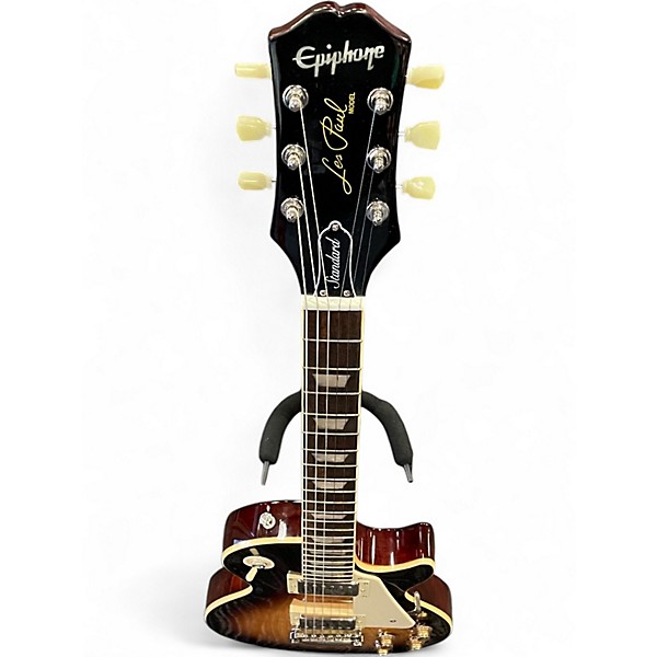 Used Epiphone Les Paul Standard Sunburst Solid Body Electric Guitar
