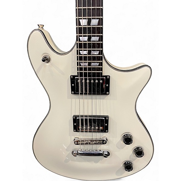 Used Schecter Guitar Research Tempest Custom Vintage White Solid Body Electric Guitar