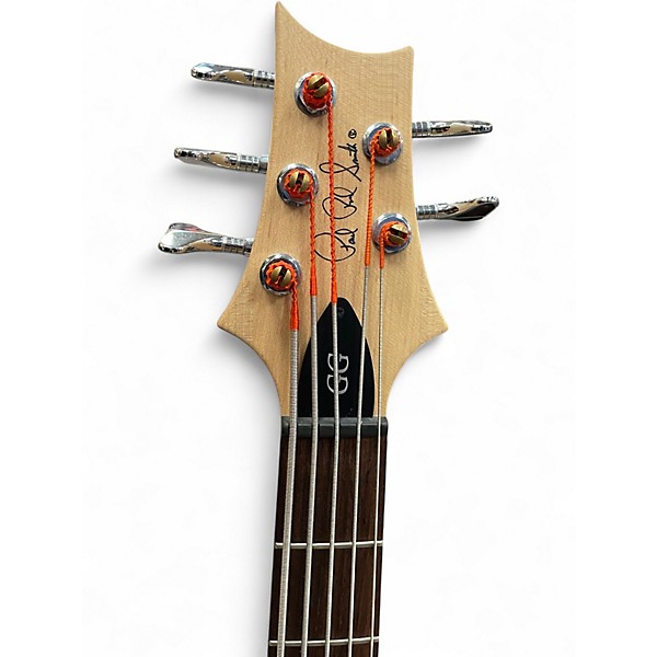 Used PRS Gary Grainger Signature 5 String 10 Top RED FLAME TOP Electric Bass Guitar