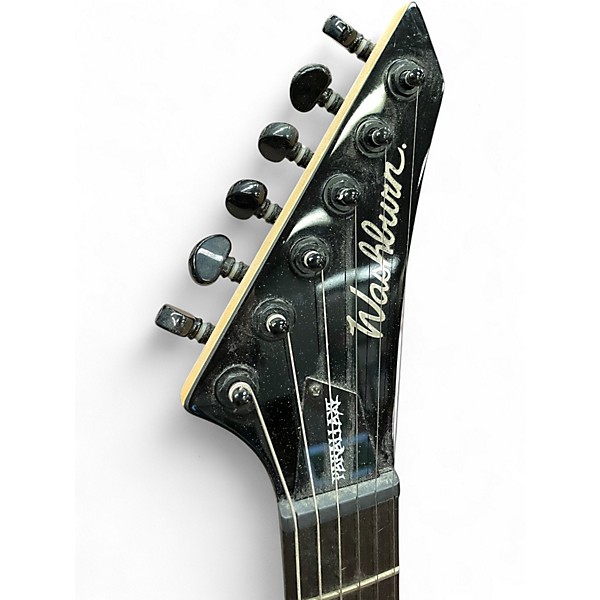 Used Washburn pxs100 Black Solid Body Electric Guitar