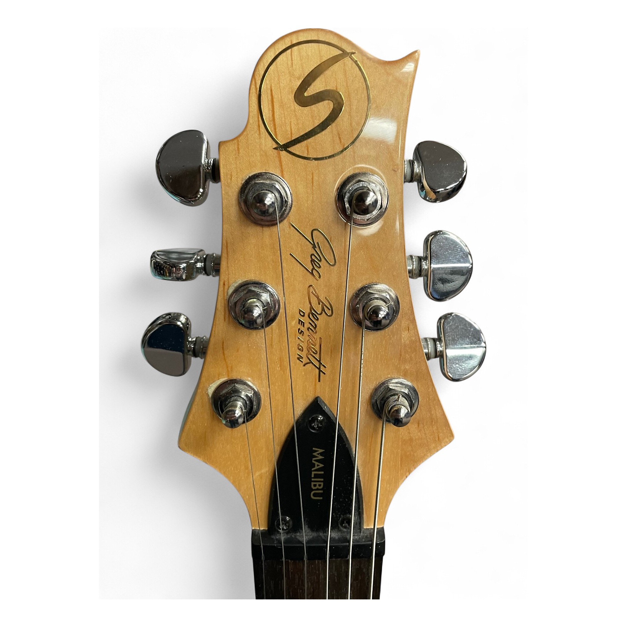 Used Greg Bennett Design by Samick Malibu Black Electric