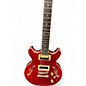 Used Dean SARASOTA RED QUILT Hollow Body Electric Guitar