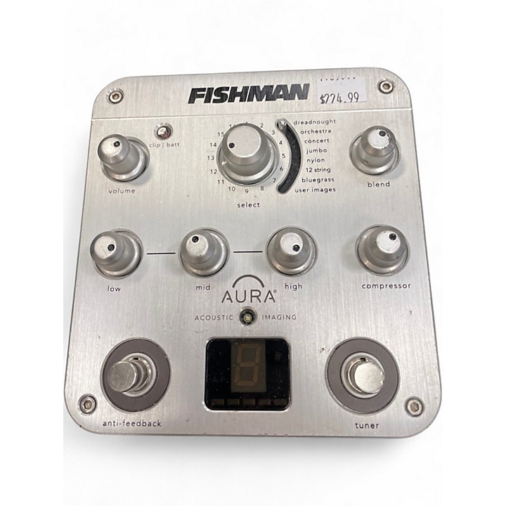 ギター Fishman Aura Dreadnought Fishman Aura Acoustic Imaging Pedal – Guitar Shop Delft