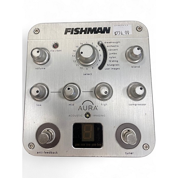 Used Fishman Aura Spectrum DI Imaging Guitar Preamp | Guitar
