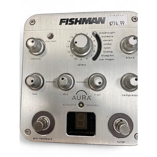 Used Fishman Pro EQ Acoustic Guitar Preamp Guitar Preamp