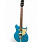 Used Yamaha rse20 Blue Solid Body Electric Guitar thumbnail