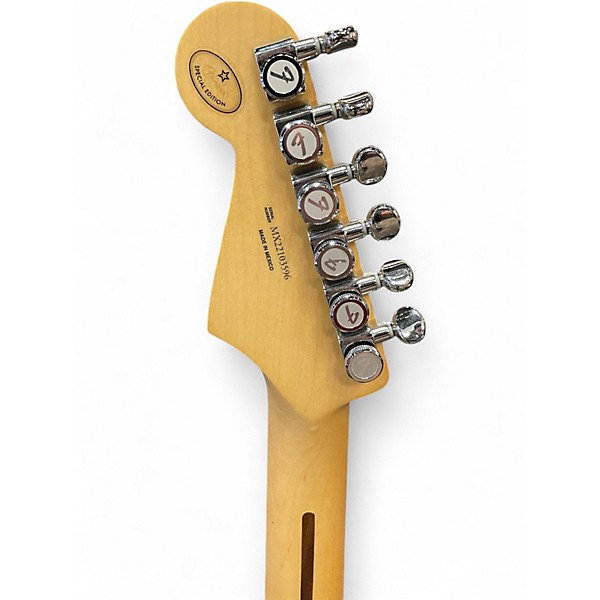 Used Fender Limited Edition Player Stratocaster Surf Green Solid Body Electric Guitar