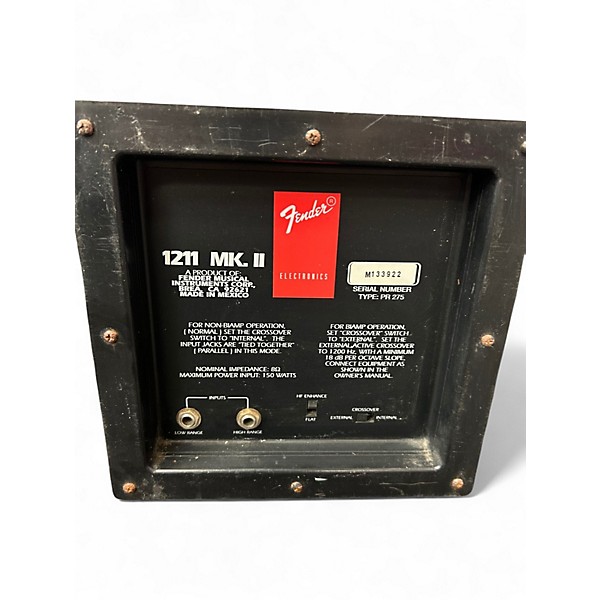 Used Fender 1211 MKii Guitar Cabinet