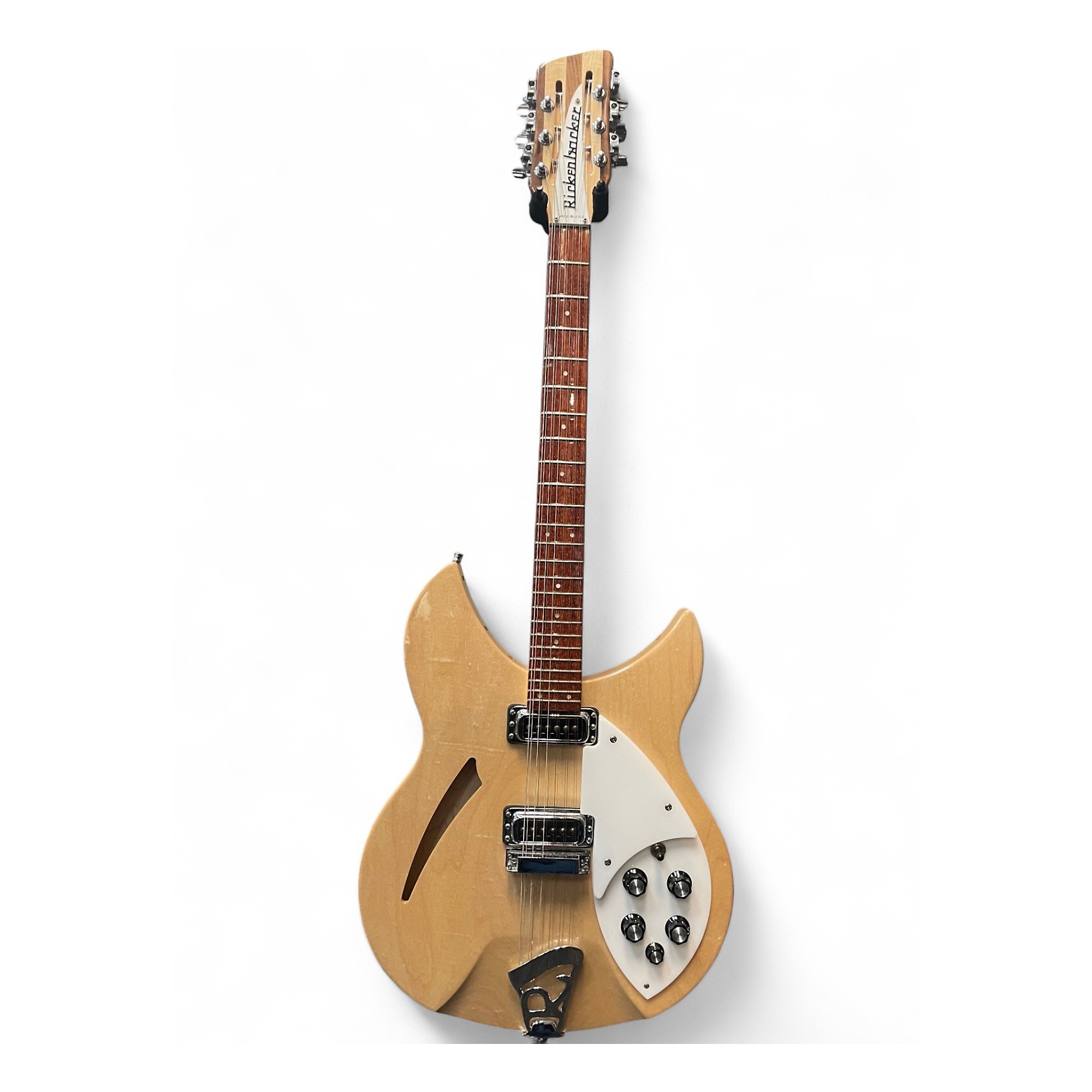 Used 2001 Rickenbacker 330/12 Natural Hollow Body Electric Guitar
