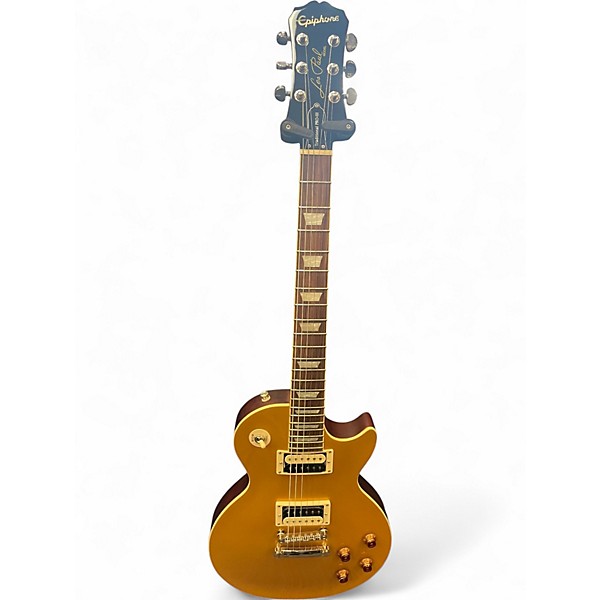 Used Epiphone Les Paul Traditional PRO III Gold Solid Body