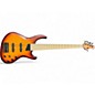 Used MTD KINGSTON SARATOGA DLX eep Cherry Burst Electric Bass Guitar