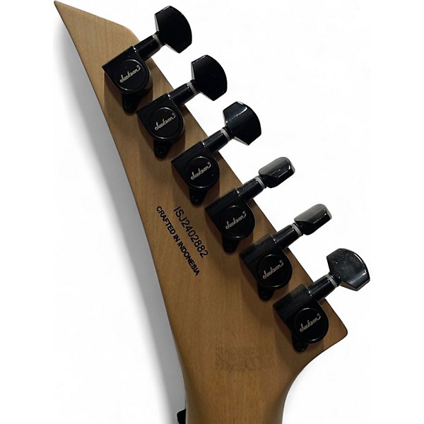 Used Jackson Pro King V Black Solid Body Electric Guitar