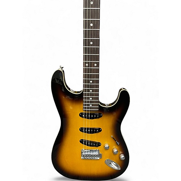 Used Fender Aerodyne Special Stratocaster Chocolate Burst Solid Body Electric Guitar