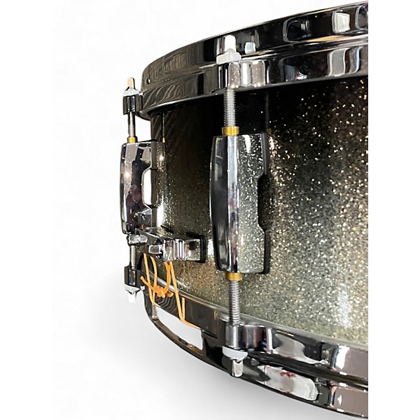 Used Pearl 14in Masters Maple Glitter Silver Black Drum