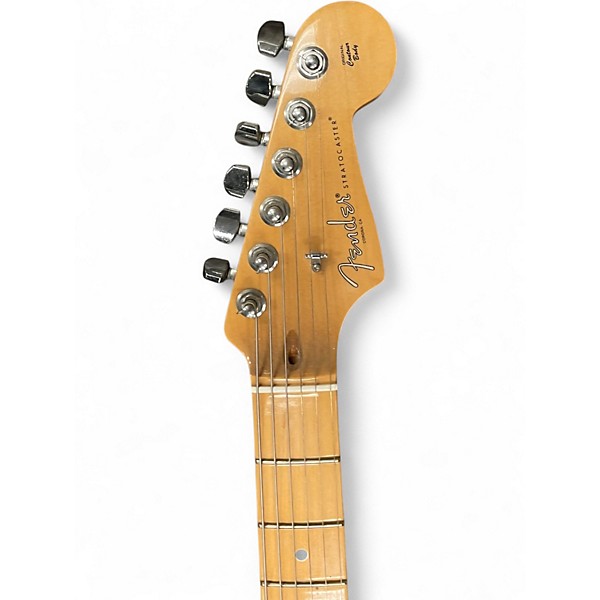 Used 2017 Fender American Professional Stratocaster SSS Royal Olive Solid Body Electric Guitar