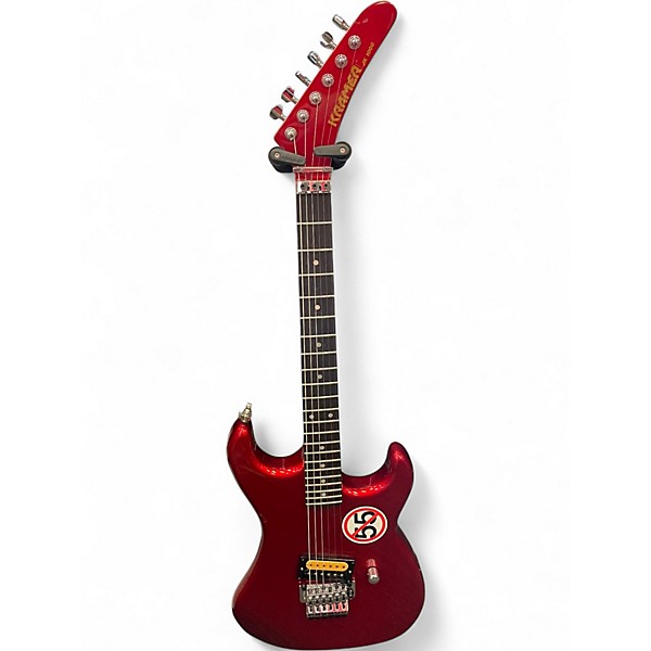 Used 1980s Kramer JK 1000 Metallic Red Solid Body Electric