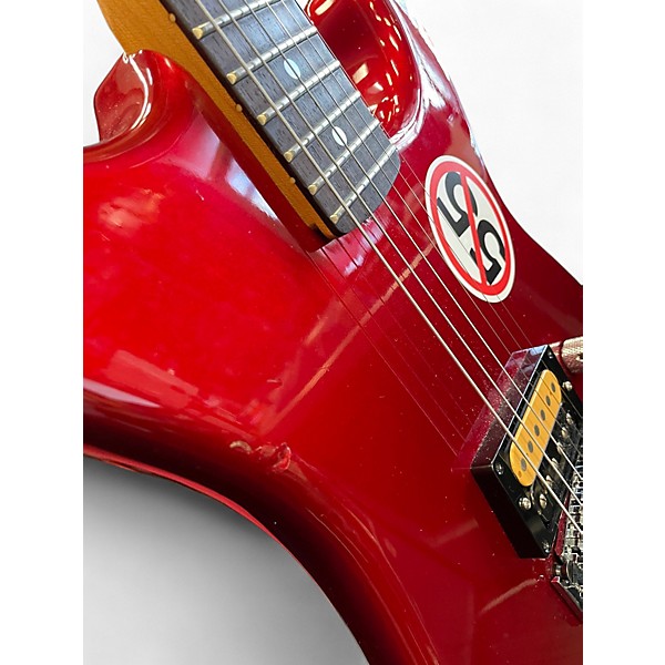 Used 1980s Kramer JK 1000 Metallic Red Solid Body Electric